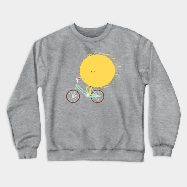 Cycle of the sun Crewneck Sweatshirt by milkyprint